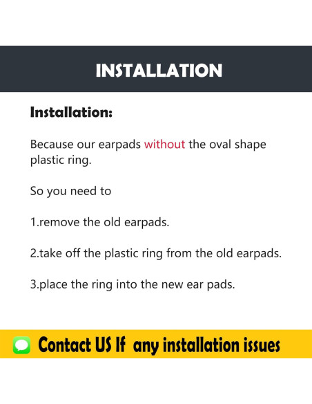 Cojín de Reemplazo para Auriculares Oppo PM-3 - Cuero Suave y Espuma Densa