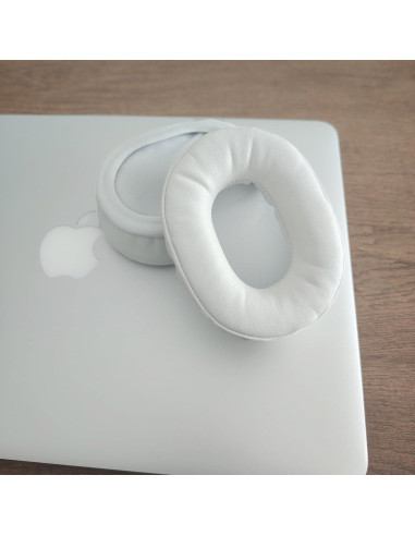 Cojín de Reemplazo para Auriculares Oppo PM-3 - Cuero Suave y Espuma Densa