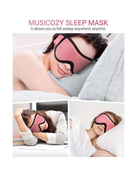 MÁSCARA DE SUEÑO MUSICOZY CON AURICULARES BLUETOOTH 5.4