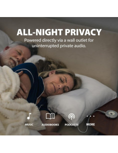 Auriculares de Almohada Bluetooth Avantree Slumber 450g 2