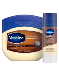 Vaselina Gel Curativo Hidratante Manteca de Cacao 368 g + Barra 39 g