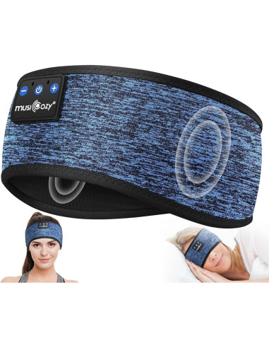Auriculares Bluetooth 5.4 MUSICOZY Diadema para Dormir HD