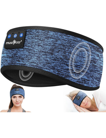 Auriculares Bluetooth 5.4 MUSICOZY Diadema para Dormir HD
