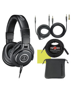 Auriculares de Monitoreo Audio Technica ATH-M40x con Extensión