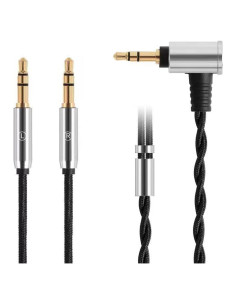 Cable de audio Fezzlo 1.5m 3.5mm a Doble 3.5mm para Auriculares