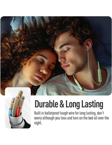 Auriculares Inalámbricos Hearprotek Bluetooth 5.4 para Dormir