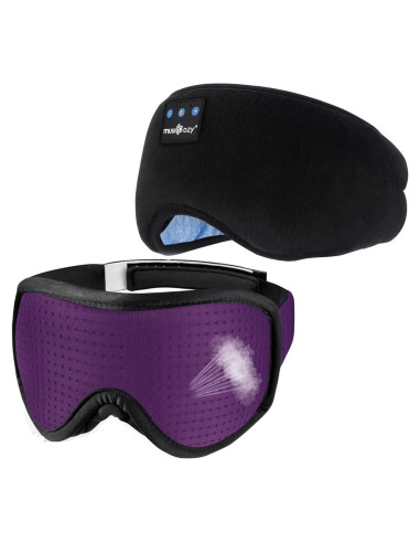 MÁSCARA PARA DORMIR MUSICOZY CON AURICULARES BLUETOOTH