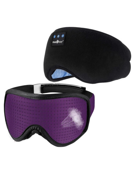 MÁSCARA PARA DORMIR MUSICOZY CON AURICULARES BLUETOOTH