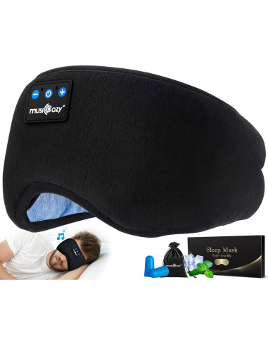 MÁSCARA PARA DORMIR MUSICOZY CON AURICULARES BLUETOOTH