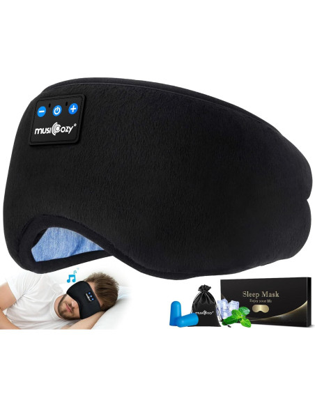MÁSCARA PARA DORMIR MUSICOZY CON AURICULARES BLUETOOTH