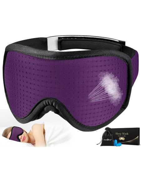 MÁSCARA PARA DORMIR MUSICOZY CON AURICULARES BLUETOOTH