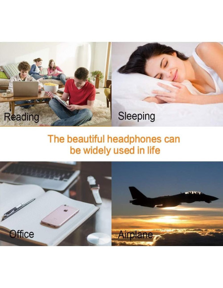 Tapones para Oídos Aislantes de Ruido MAXROCK - Silicona Suave