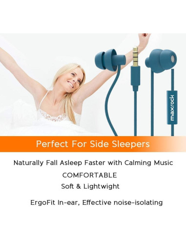 Tapones para Oídos Aislantes de Ruido MAXROCK - Silicona Suave