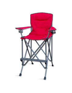 Silla Plegable Extra Alta RMS - 78.74 cm - Portátil con Reposapiés