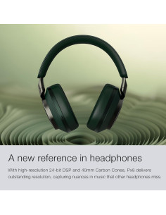 Auriculares Inalámbricos Bowers & Wilkins Px8, Negro, 30h Batería 2