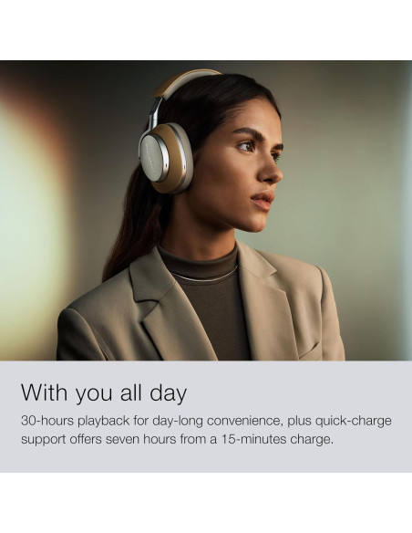 Auriculares Inalámbricos Bowers & Wilkins Px8, Negro, 30h Batería