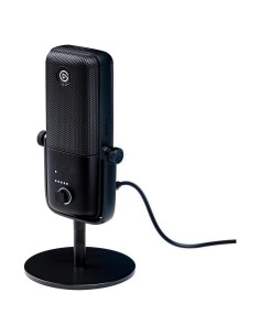 Micrófono USB Elgato Wave:3 Cardioide 24 bits/96kHz Negro