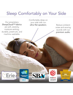 Auriculares Inalámbricos para Dormir AcousticSheep V8 - 24h Batería 2