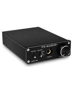 Amplificador DAC FX-Audio X6 24Bit 96KHz USB Coaxial Óptico