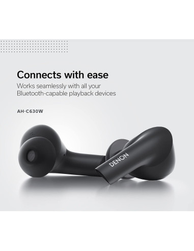 Auriculares Inalámbricos Denon AH-C630W Bluetooth IPX4 18h