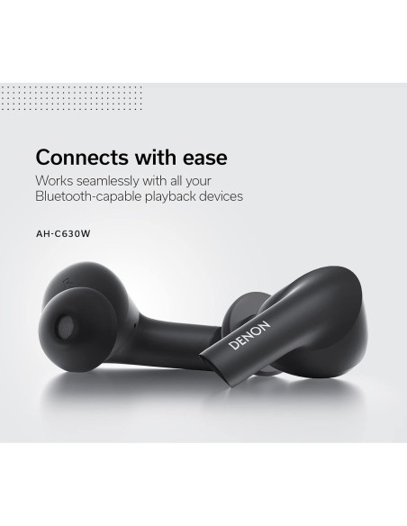 Auriculares Inalámbricos Denon AH-C630W Bluetooth IPX4 18h