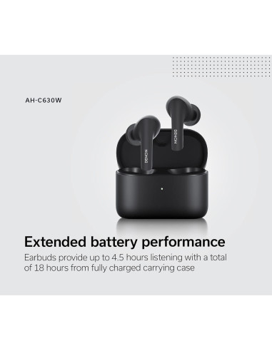Auriculares Inalámbricos Denon AH-C630W Bluetooth IPX4 18h