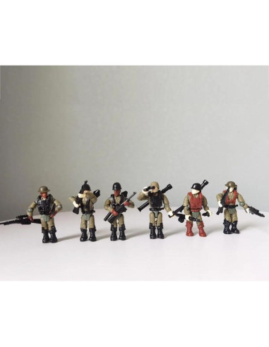 Conjunto de Figuras de Acción Militares 8 PCS DOUBLEEAGLE