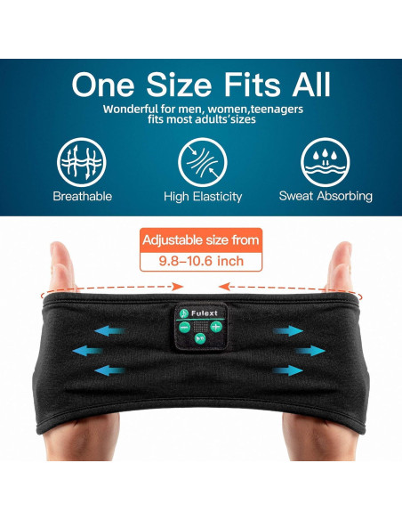 Auriculares para dormir Bluetooth Fulext - Banda deportiva HD