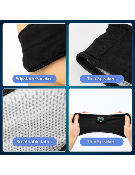 Auriculares para dormir Bluetooth Fulext - Banda deportiva HD