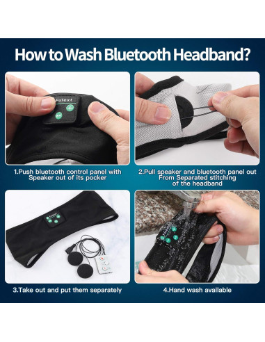 Auriculares para dormir Bluetooth Fulext - Banda deportiva HD