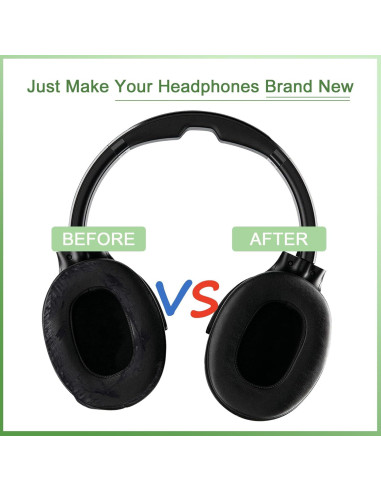 Almohadillas de Reemplazo Skullcandy Crusher EVO - Espuma de Memoria