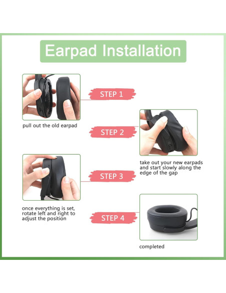 Almohadillas de Reemplazo Skullcandy Crusher EVO - Espuma de Memoria