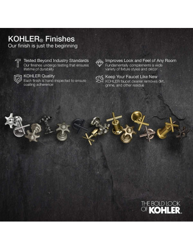 Codo de Suministro Kohler 98351-BL con Válvula de Retención