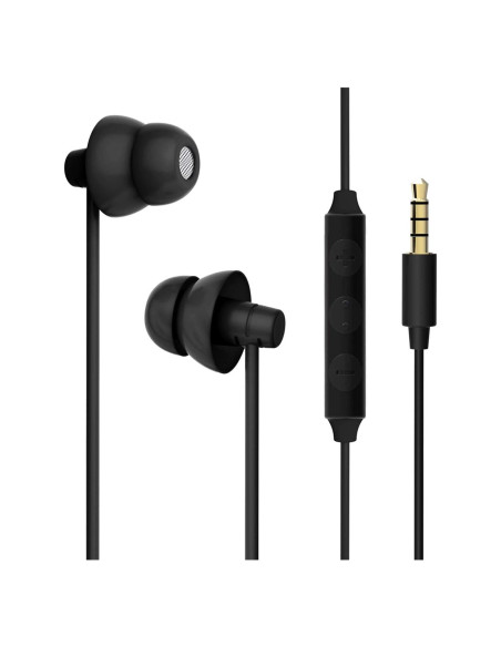 Auriculares In-Ear MAXROCK con Aislamiento de Ruido - Negro