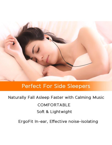 Auriculares In-Ear MAXROCK con Aislamiento de Ruido - Negro