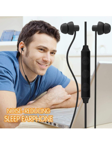 Auriculares In-Ear MAXROCK con Aislamiento de Ruido - Negro