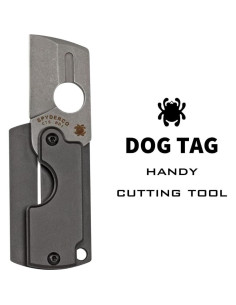Cuchillo Plegable Spyderco Dog Tag Gen 4 Aluminio 3.0 cm 2