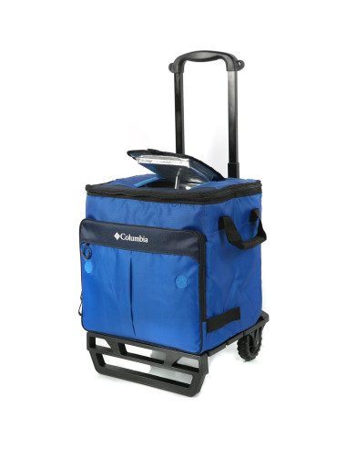 Enfriador con Ruedas Columbia Crater Peak 50 Latas Aislado