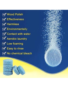 Tabletas Limpiaparabrisas Blulu 60 Pcs 240.4 Litros 2