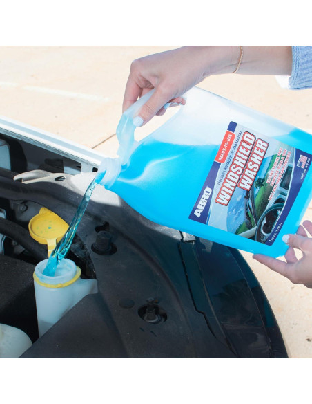 Líquido Limpiaparabrisas ABRO 3.78L Listo para Usar 2-en-1