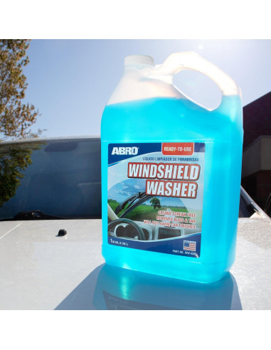 Líquido Limpiaparabrisas ABRO 3.78L Listo para Usar 2-en-1