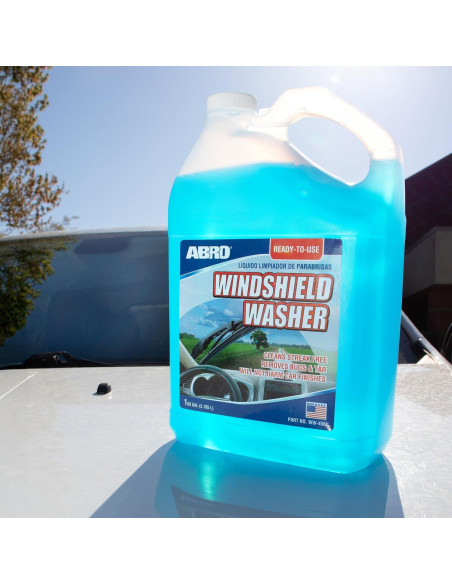 Líquido Limpiaparabrisas ABRO 3.78L Listo para Usar 2-en-1