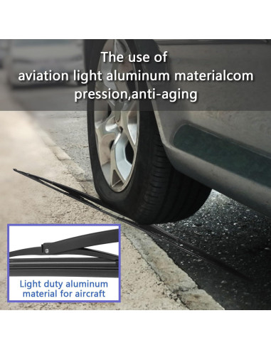 Limpiaparabrisas RV MYEONGD 40" Alta Resistencia + 20 Tabletas