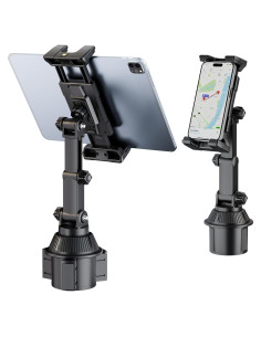 Soporte para Tablet en Portavasos OHLPRO, Ajustable 5-13"