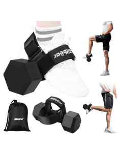 Correa de Entrenador Tibial Bilbear Ajustable para Mancuernas