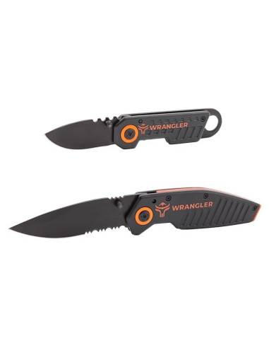Cuchillos de Bolsillo Compactos Wrangler Tools 2-Pack EDC