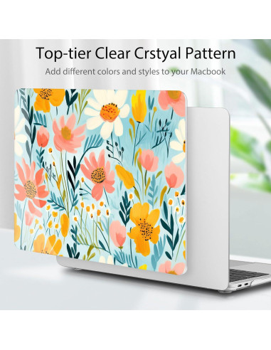 Funda Dura May Chen para MacBook Air 13" Retina 2021-2018 Floral