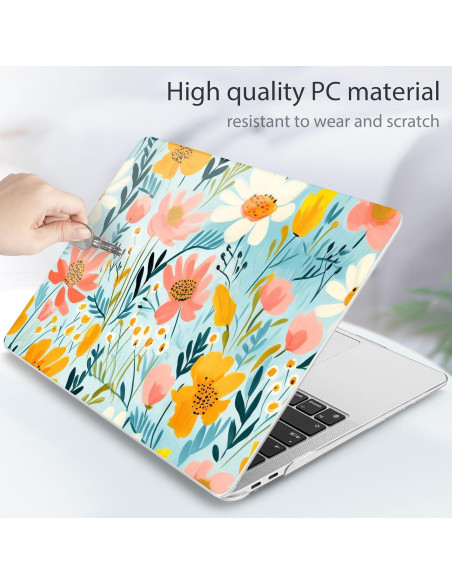 Funda Dura May Chen para MacBook Air 13" Retina 2021-2018 Floral