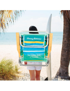 Silla de Playa Plegable Tommy Bahama 5 Posiciones con Cooler 2