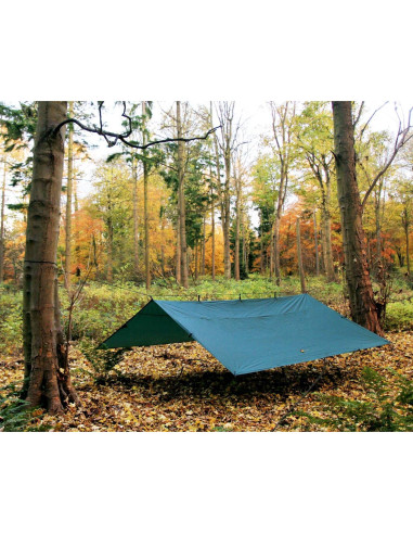DD Hammocks Tarp 4x4 Verde Oliva - Lona Impermeable 4m x 4m
